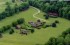 Aerial view of Whisperwood Farm, Cosby, TN, near Gatlinburg, TN